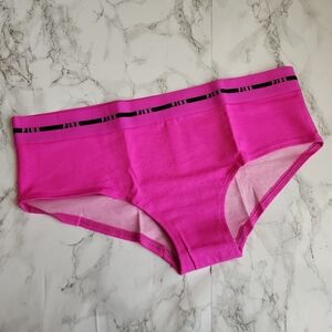 PINK VS LOGO HIPSTER PINK BERRY FUCHSIA PANTY